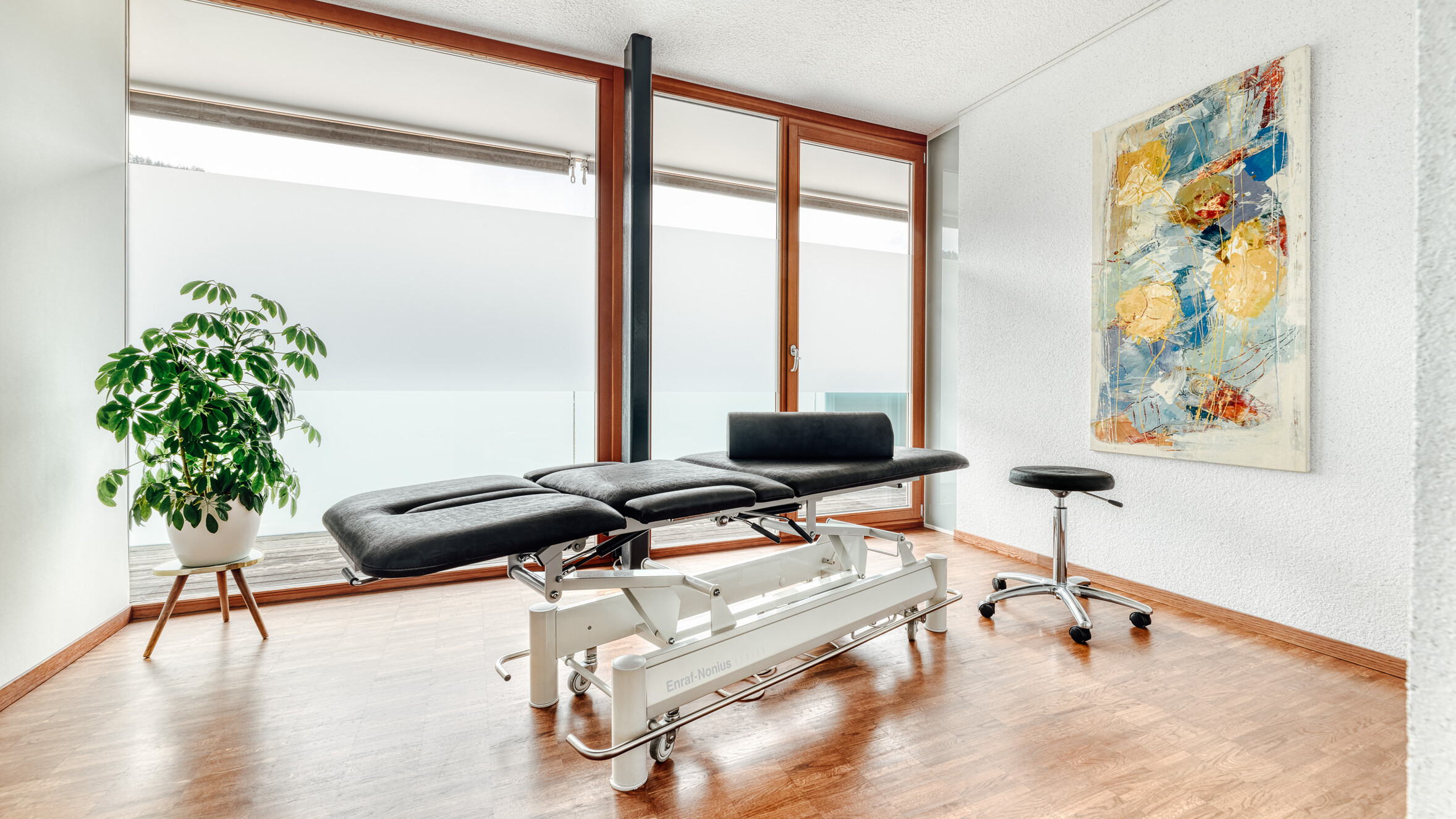 Behandlungsraum, Physiotherapie Lercher & Schaefer in Feldkirch, Vorarlberg